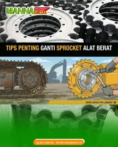 Jual Track Shoe Berkualitas Terbaik dari Manna Diesel 2026
