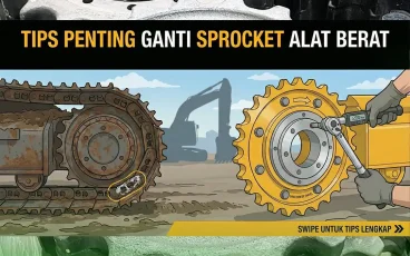 Tips Ganti Sprocket Alat Berat: Panduan Perawatan Undercarriage